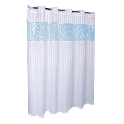 Fixsen Шторка для ванной голубая FX-5115C