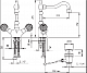 Смеситель для раковины CEZARES ATLANTIS-LS2-A ATLANTIS-LS2-A-03/24-Sw/M