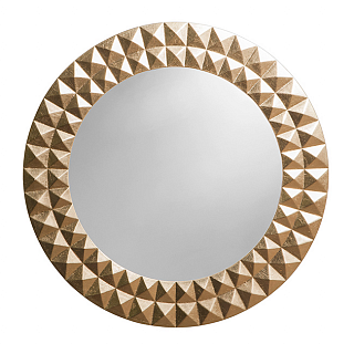 Зеркало круглое 80х80 (бронза) Caprigo  PL400-VOT
