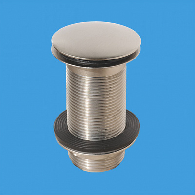 Выпуск металлический без перелива с контргайкой McAlpine CWU60-SN