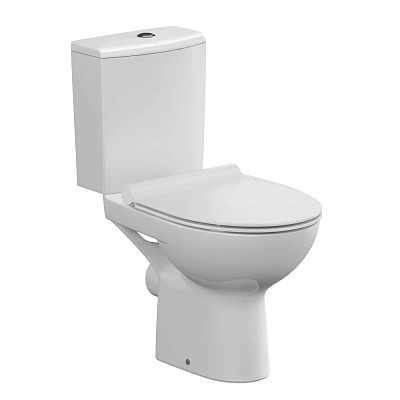 Унитаз компакт Cersanit NATURE Clean On 011 3/5 DPL EO slim