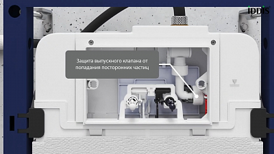 Комплект 3в1 инсталляции с унитазом Iddis OPH00GCi32K+BLARDSEi25