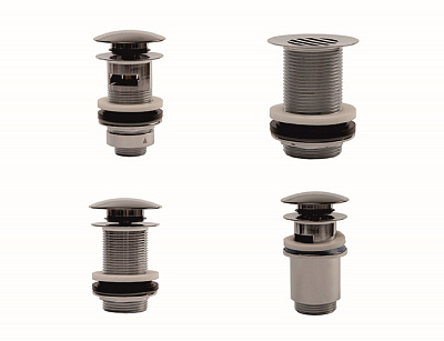 Донный клапан ARROWHEAD 1-1/4" 80мм с переливом 740007