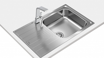Мойка Teka  Universo 50 T-XP  1B 1D MAX MCTXT микротекстура  790 х 500  115110030