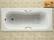 Roca ванна стальная PRINCESS 150*75+ручки+ноги белая
