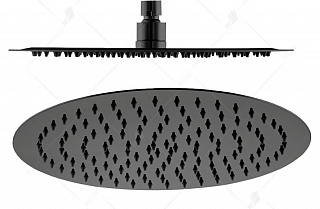 Верхний душ SP-81-40-B круглый черный Ø 40 RGW 21148140-04