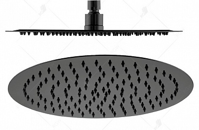 Верхний душ SP-81-40-B круглый черный Ø 40 RGW 21148140-04