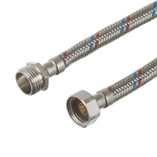 Гибкая подводка для воды 1/2 " гайка-штуцер 50 см MATEU, арт 701050001