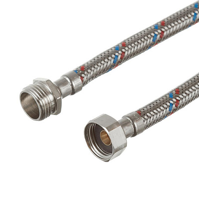 Гибкая подводка для воды 1/2 " гайка-штуцер 50 см MATEU, арт 701050001