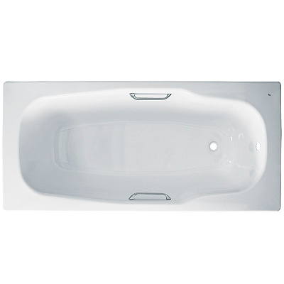 Ванна стальная BLB ATLANTICA 180x80 с отверстиями для ручек без гидромассажа B80AS2001