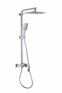 Душевая система с тропическим душем Gappo Jacob G07 G2407-30, белый