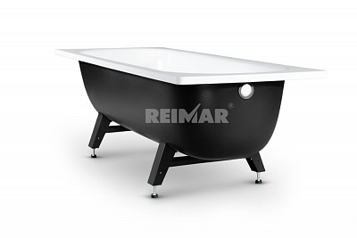 Ванна стальная ВИЗ REIMAR 160х70 с полимерным покрытием, R-64901