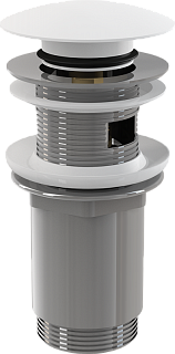 Донный клапан для раковины 1 1/4" Alcaplast CLICK-CLAK A392B