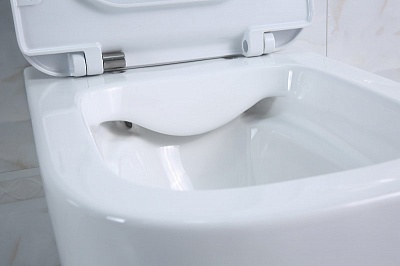 Сиденье быстросъемное дюропласт soft close металлическое крепление Belbagno GENOVA  BB1102SC