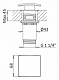 Смеситель для раковины CEZARES PORTA-LS1-01 PORTA-LS1-NOP