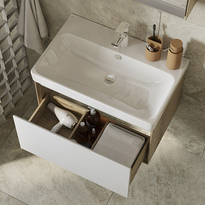 Раковина AQUATON Адриана 70 мебельная 1WH501628