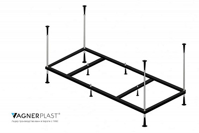 Каркас к прямоугольным ваннам 180x70 VAGNERPLAST VPK18070