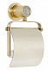 Держатель для туалетной бумаги Boheme Royale Cristal 10921-G, золото