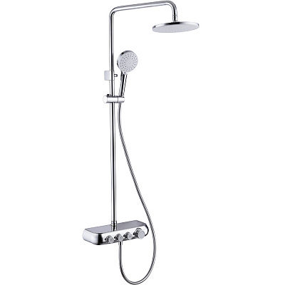 Душевая система с верхним душем Gappo G95 G2495, хром