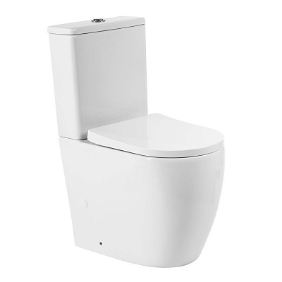 Сиденье быстросъемное дюропласт soft close металическое крепление Belbagno ETNA BB2034SC