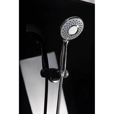 Душевая кабина 90х90х200 Niagara Classic NG-2508-14BKG высокий поддон 40см стекло тонированное