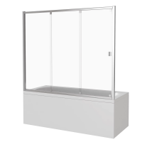 Шторка на ванну 140см Good Door Screen WTW-140-C-CH ПД00101