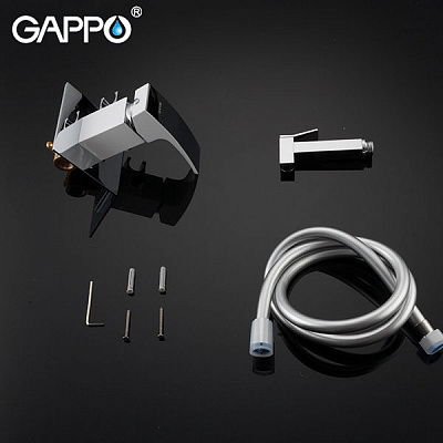 Gappo G7207-8 Встроенный гигиенический душ,белый/хром
