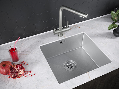 Смеситель для кухни Paulmark Skalen Sk213020-SS