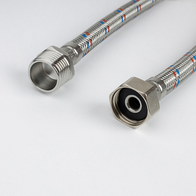 Гибкая подводка Iddis F1/2xM1/2 SS304 150 см 926BBS15ZP