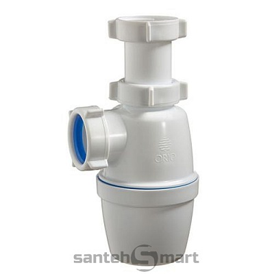 Сифон бутылочный для мойки ORIO 11/2 без выпуска 40 A-4000