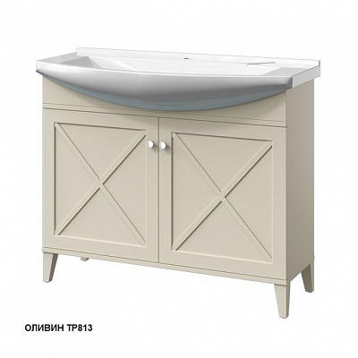Тумба 105 две двери Caprigo TORINO 34616-TP813