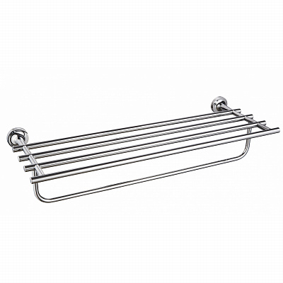Полотенцедержатель с полкой Wonzon & Woghand simple, хром ww-6581