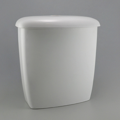 Бачок для унитаза Суперкомпакт Радуга без крышки, Оскольская керамика (м/о расстояние 15,5см, нижний подвод)