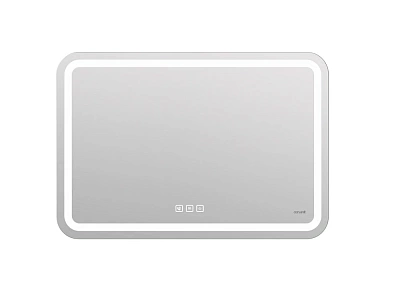 Зеркало с LED подсветкой с антизапотеванием 80x55 Cersanit 051 design pro bluetooth