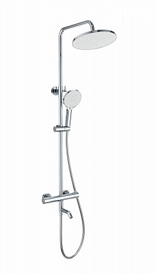 Душевая система с термостатом Wonzon & Woghand INN 3, Хром WW-B3065-T1-CR