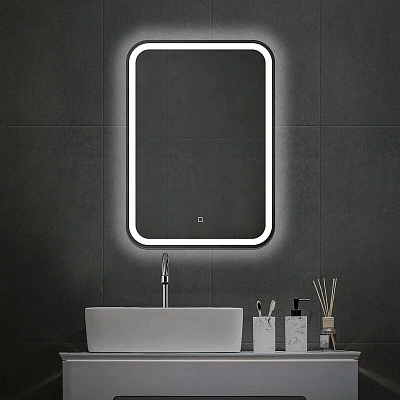 Зеркало с LED-подсветкой 50х70 Silver Mirrors Мальта - Л/Malta - Lite LED-00002666