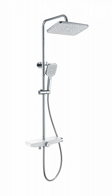 Душевая система с термостатом Wonzon & Woghand ThermoKlick, Хром WW-B3098-A-CR