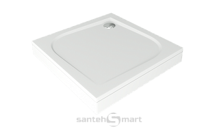 Поддон из литьевого мрамора Good Door Квадро 80*80 без панели, без сифона, без уст.комплекта