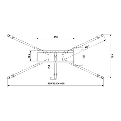 Каркас для ванны Vitra Universal 150/160/170 x 70 универсальный 59999991001