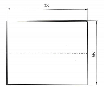 Панель торцевая 1Marka FLAT 70L