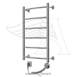 Полотенцесушитель электрический ARGO КЛАССИКА 50-80  (ТЭН,справа)