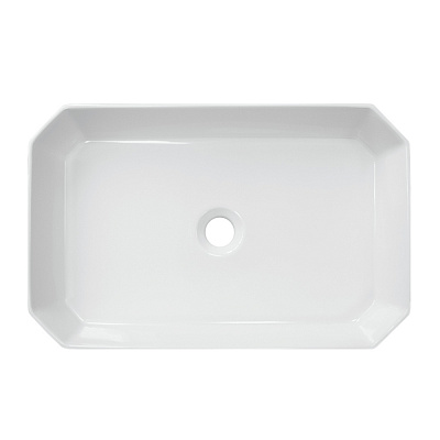 Накладная раковина на столешницу 56х36х11,5 см Sanita Luxe Line 55