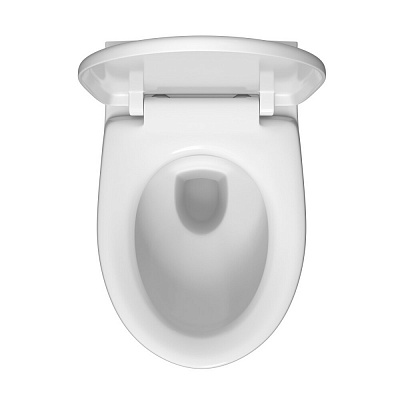 Инсталляция с унитазом VitrA S10 9842B003-7206 комплект 4 в 1 с сиденьем микролифт безободковый цвет клавиши глянцевый хром