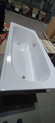 Ванна стальная 160х70 ANTIKA с рантом А-60001 (УЦЕНКА)