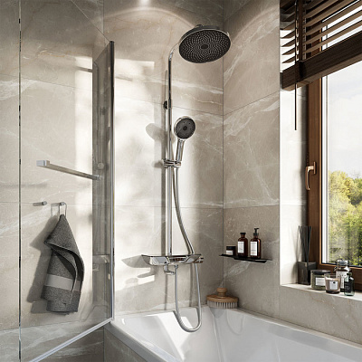 Смеситель для ванны с верхним душем Iddis SpaHome SPASBBTi06