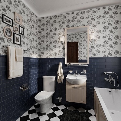 Держатель для туалетной бумаги Iddis Retro RETSSC0i43