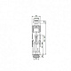 Клапан спускной ATLAS двойного смыва, Oliveira 501121