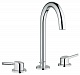 Смеситель для раковины на 3 отверстия Grohe Concetto New