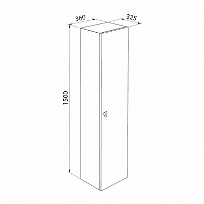 Пенал Iddis Rise 36 RIS36W0i97