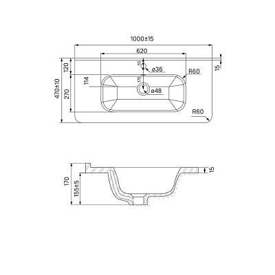 Тумба с умывальником IDDIS Edifice EDI10C0i95K